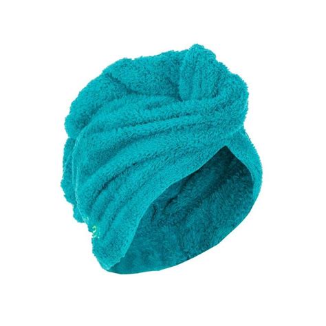 nabaiji microfiber hair towel decathlon hair towel towel blue towels