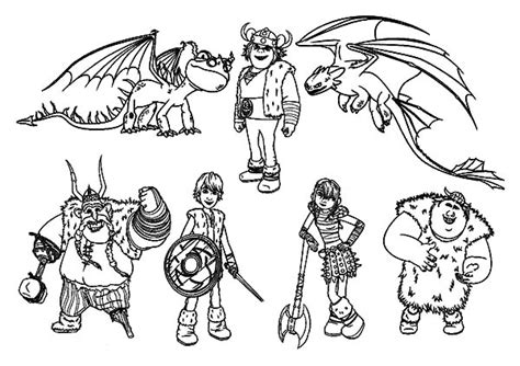 train  dragon characters coloring pages coloring sky