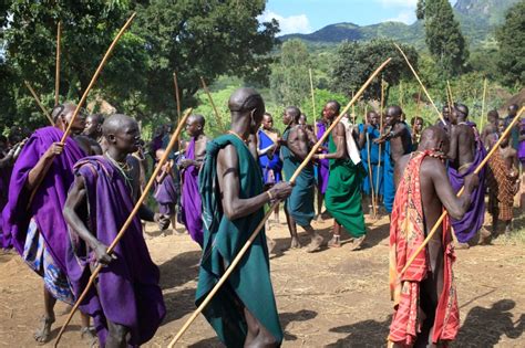 Ethiopian Tribes Suri Dance Dietmar Temps Photography