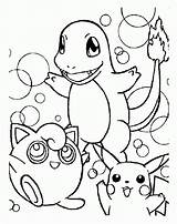 Coloring Pikachu Pokemon Colouring Pages Friends Book Library Clipart Kids sketch template