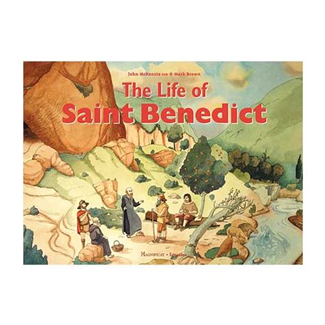 life  saint benedict childrens book