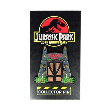Jurassic Park Gate Enamel Pin