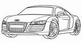 Audi R8 Quattro Ausmalbilder Ausmalen Malvorlage Voiture Kolorowanka Szkic Rs6 Kolorowanki Gtr Rapido Furioso Posadas Zeichnen Colouring Gt Seiya Desene sketch template
