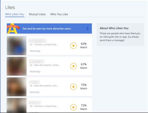 what does it mean when a girl likes your message okcupid