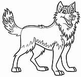 Coloring Pages Getdrawings Akita sketch template