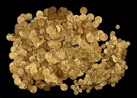 massive trove  ancient gold coins   coast  times  israel