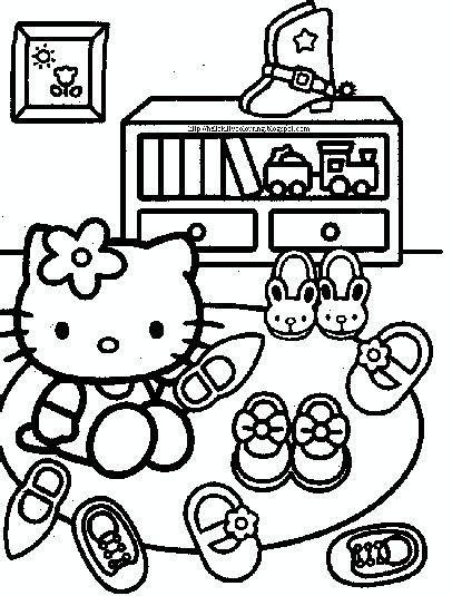 pin  hazel   kitty   kitty colouring pages
