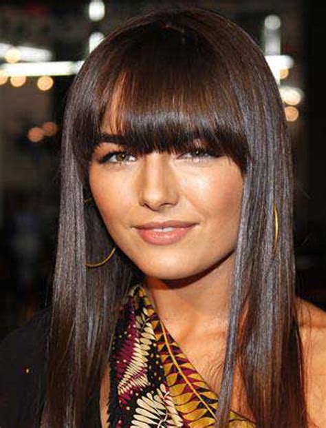 100 Cute Hairstyles With Bangs For Long Round Square Faces Page 3