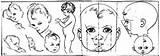Drawing Child Baby Proportions Faces Babies Draw Body Cartoon Measurements Correct Realistic Infant Lessons Children Bodies Head Learn sketch template