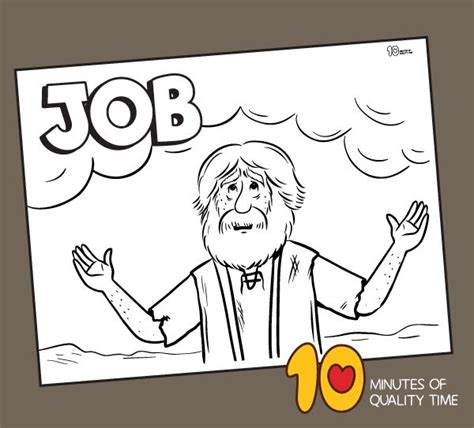 job bible story coloring page coloring pages owl coloring pages
