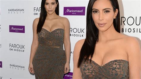 kim kardashian fails to hit the fashion mark as she promotes hair line