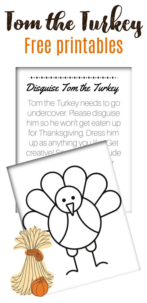 turkey disguise project printable printable word searches