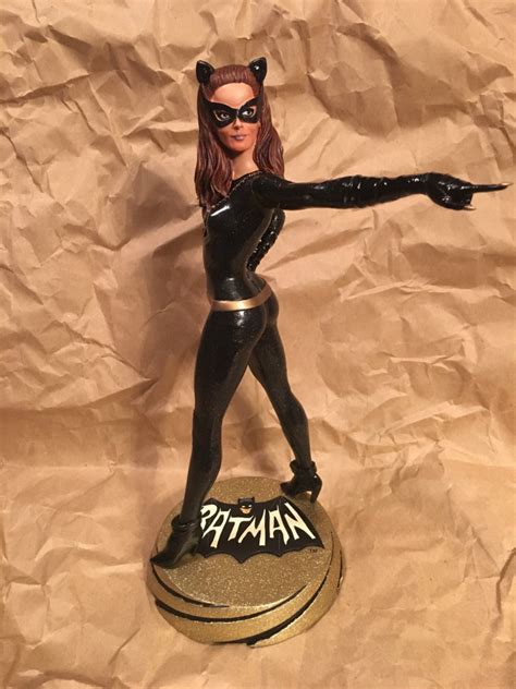 first review this julie newmar statue is the catwoman s