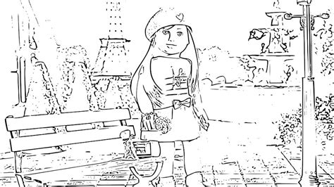 american girl doll coloring pages coloring pages