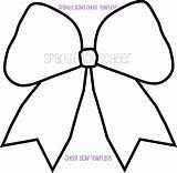 Outline Bows Cheerleading Clipartmag Peterainsworth sketch template