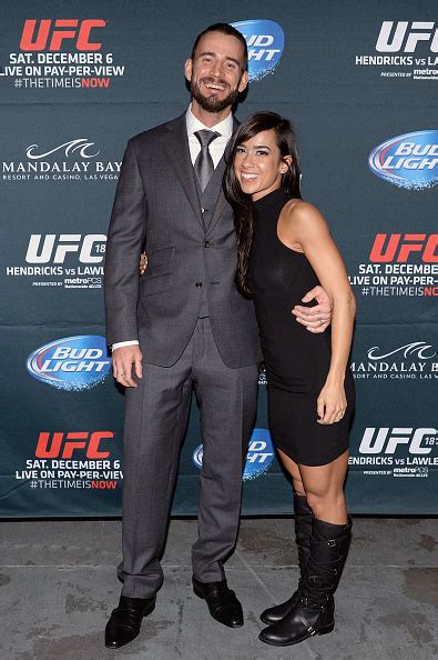 Cm Punks Wife Aj Lee Loves Showing Off Her Assets [photos]