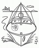 Boat Coloring Pages Speed Motor Front Kids Printable Simple Boats Cartoon Transportation Getcolorings Comments Color Getdrawings Choose Board Luxury Coloringhome sketch template