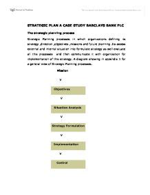 Swot analysis of barclays