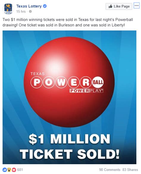 powerball   million dollar ticket winners  texas kplx fm