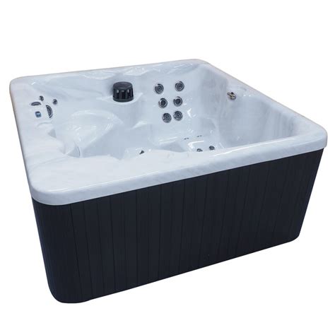 Qca Spas Malibu 5 Person 62 Jet Hot Tub With Waterfall And Led Light