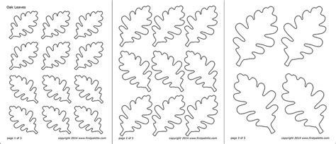 leaf templates  printable templates coloring pages