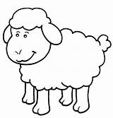 Sheep Coloring Lamb Starrynightsstudio Pages Printable Stamp sketch template