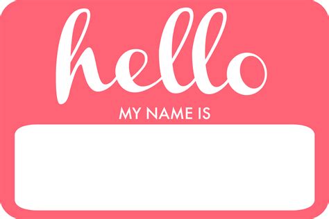 Welcome Livvy Diy Name Tag The Elm Life