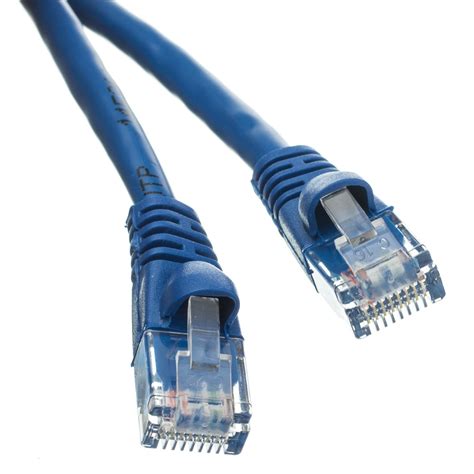 snagless   cate blue ethernet patch cable