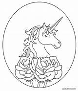 Unicorn Einhorn Unicorno Kopf Cool2bkids Faccia Unicorns Ausdrucken Pit Coloringbay sketch template