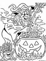 Coloring Pages Halloween Choose Board Print Scary sketch template