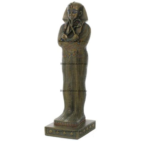 Egyptian Statue King Tutankhamun H41cm Black Orpheus
