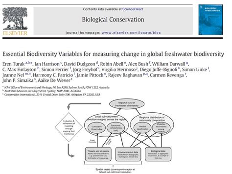 paper  biological conservation  essential biodiversity