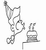 Birthday Blowing Boy Coloring Pages Candles Drawing Candle Kids Printactivities Wind Cartoon Getdrawings Appear Printables Printed Sketch Print Only When sketch template