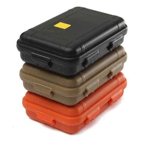 outdoor plastic waterproof airtight survival case container camping outdoor travel storage box