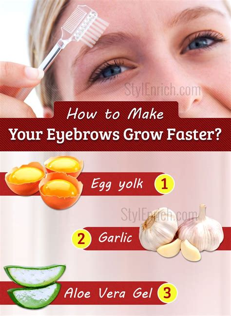 How To Make Your Eyebrows Grow Faster