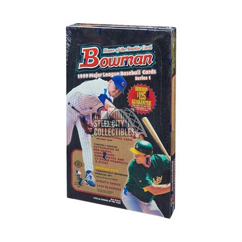bowman series  baseball hobby box steel city collectibles