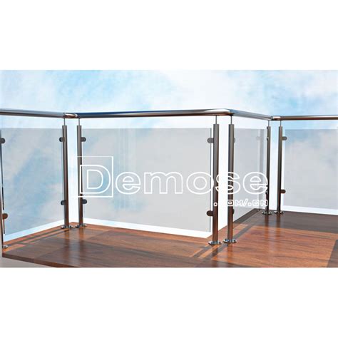 Elegant Curved Glass Railings For Porches Handrail Pvc Porch Railing