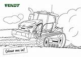 Fendt Ausmalbilder Traktor Trekker Tractors 1050 sketch template