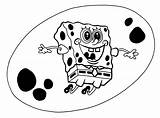 Spongebob Coloring Squarepants sketch template