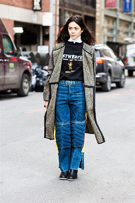the best street style from new york fashion week harper