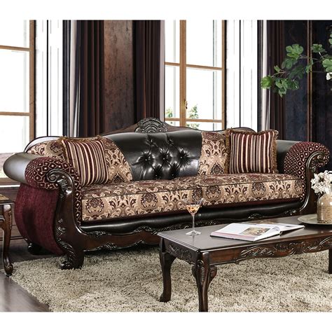 townsend traditional tufted sofa  foa ebay