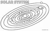 Solar System Coloring Pages Printable Kids sketch template