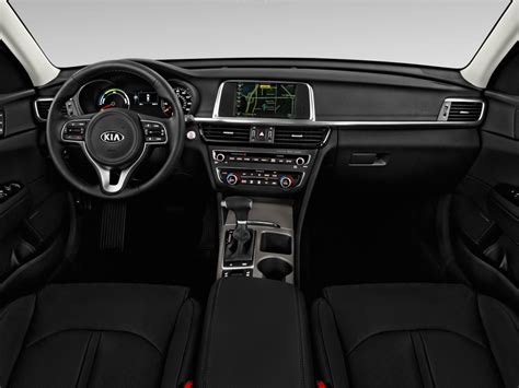 Image: 2017 Kia Optima Hybrid EX Auto Dashboard, size