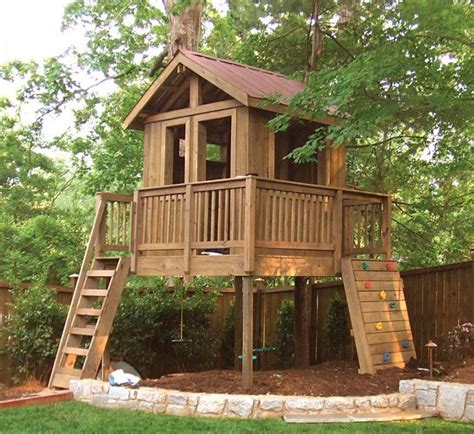 diy playhouse kits   build treehouse step   tree