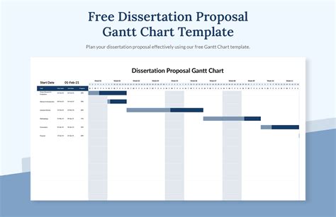 dissertation gantt charts template   word google docs