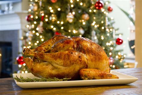 Pavo De Navidad Con Vino Blanco