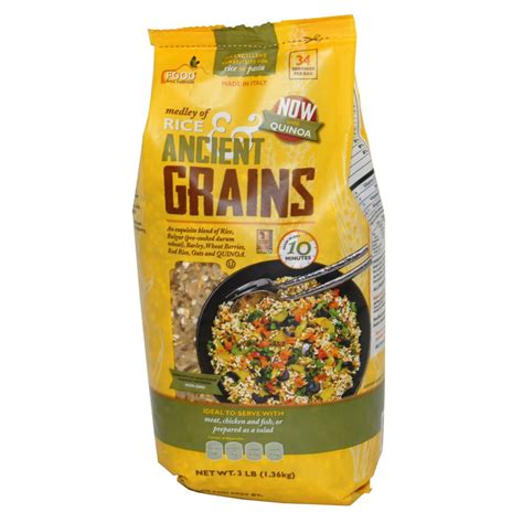 medley  rice ancient grains lbs rice bulgur barley wheat