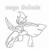 Pokemon Coloring Pages Mega Gallade Printable Momjunction Toddler Will Diancie Charizard Go sketch template