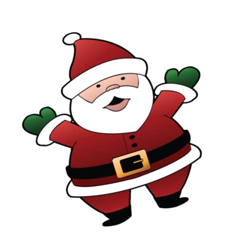 santa christmas clip art clipartix