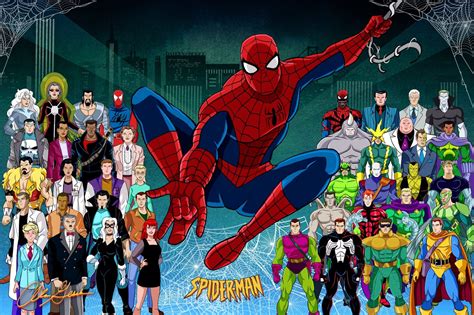 spider man  animated series wallpapers wallpaper cave